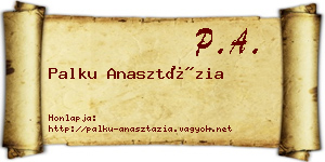Palku Anasztázia névjegykártya
